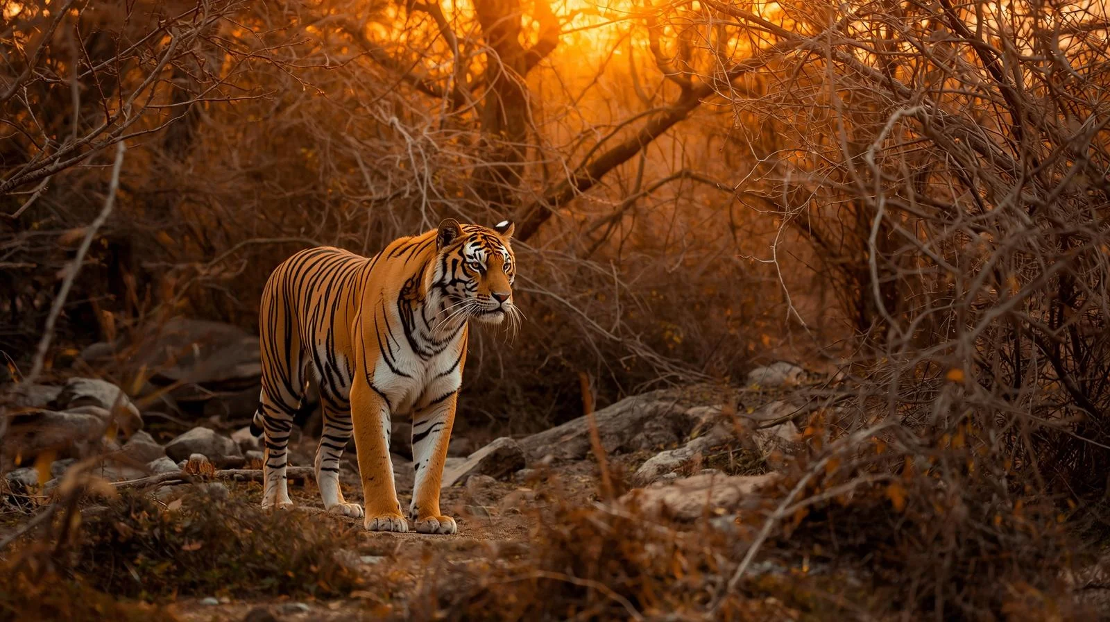 Ranthambore forest canopy trail